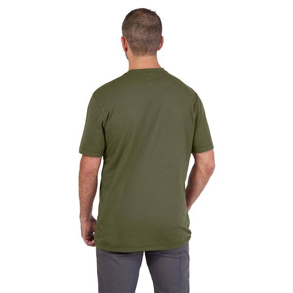 Milwaukee Men's X-Large Green GRIDIRON Cotton/Polyester Short