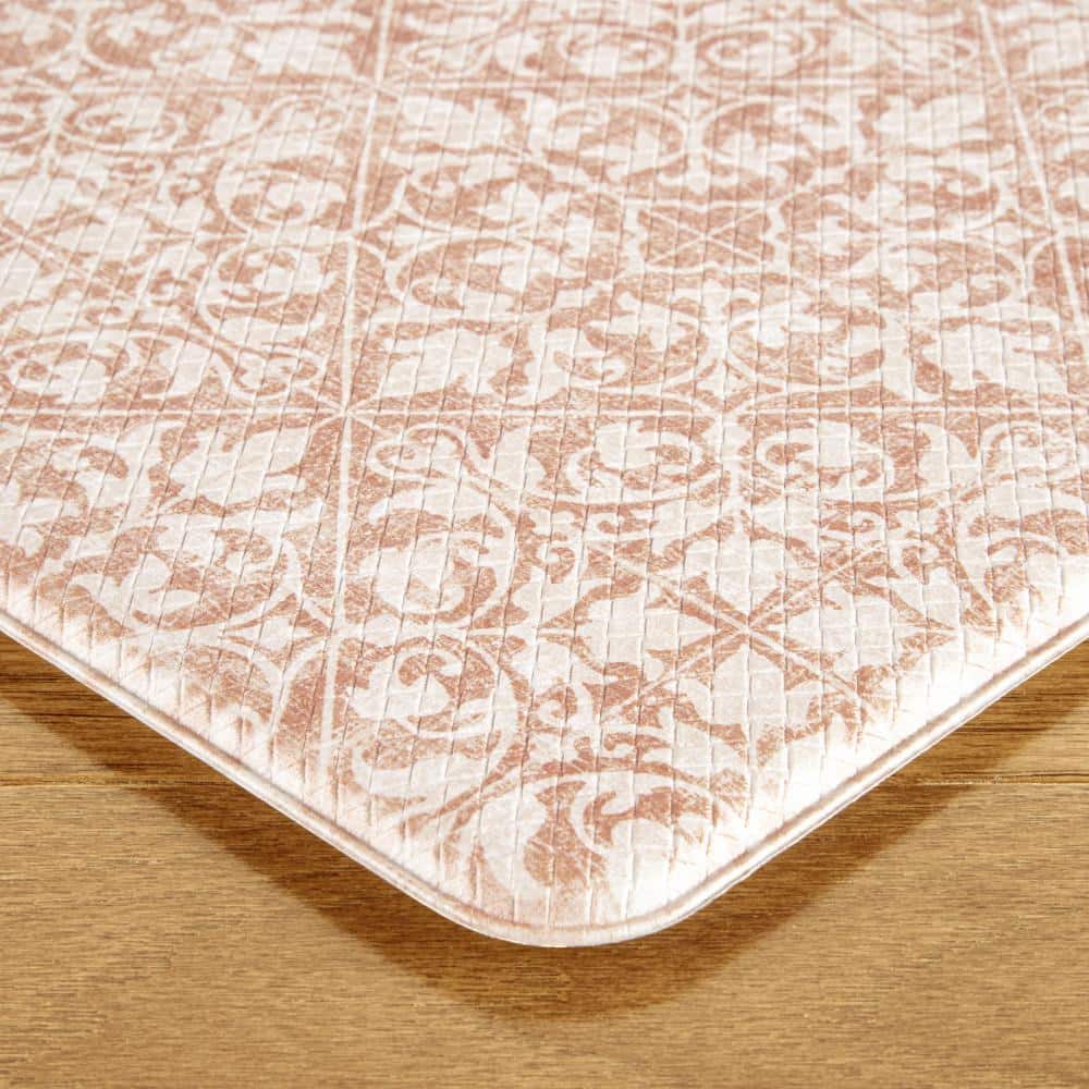 Rust Rectangular Memory Foam Anti-Fatigue Comfort Mat