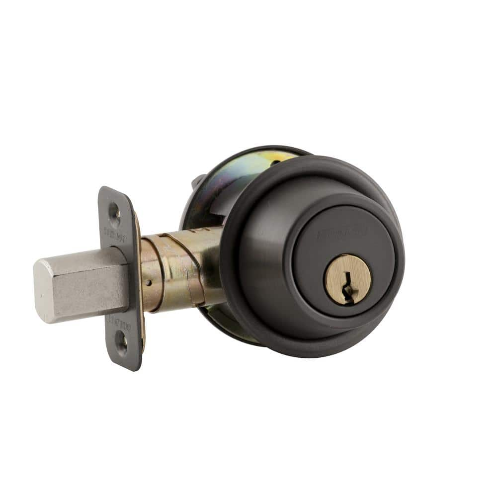 Schlage B500 Series Oil Rubbed Bronze 5-Pin Double Cylinder Deadbolt ...