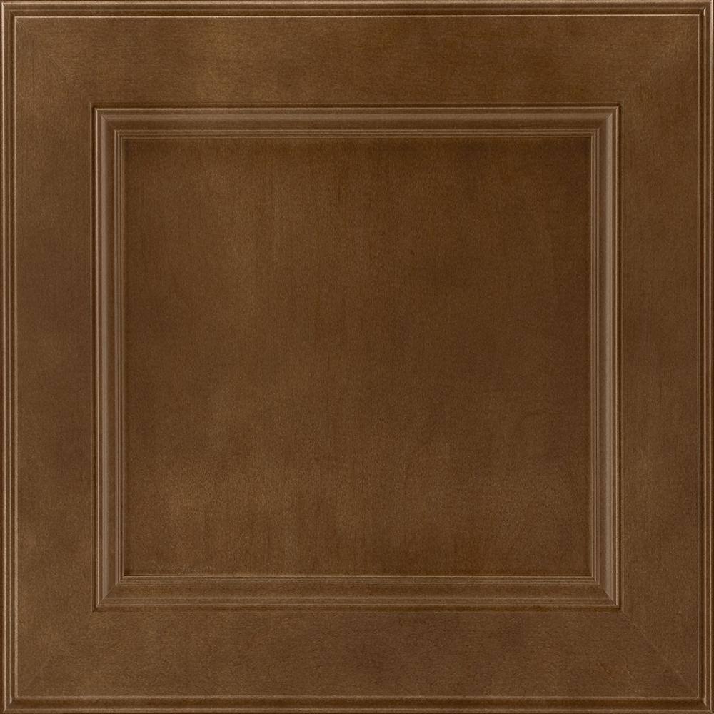 American Woodmark MacArthur 14 9 16 X 14 1 2 In Cabinet Door Sample In   Truffle American Woodmark Kitchen Cabinet Samples 96231 64 1000 