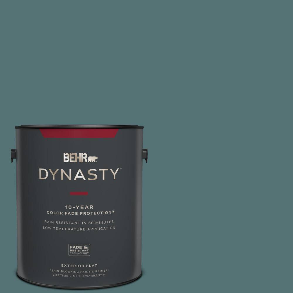 BEHR DYNASTY 1 gal. PPU1302 Juniper Berries Flat Exterior Stain