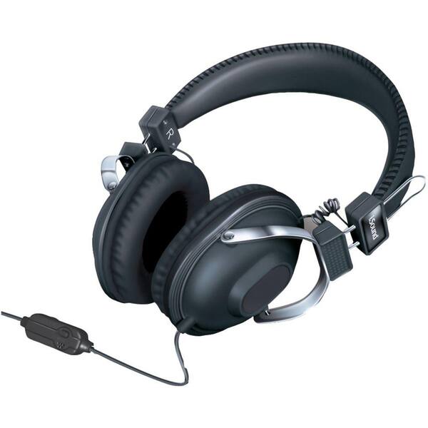 iSound HM260 Dynamic Stereo Headphone with Microphone - Black