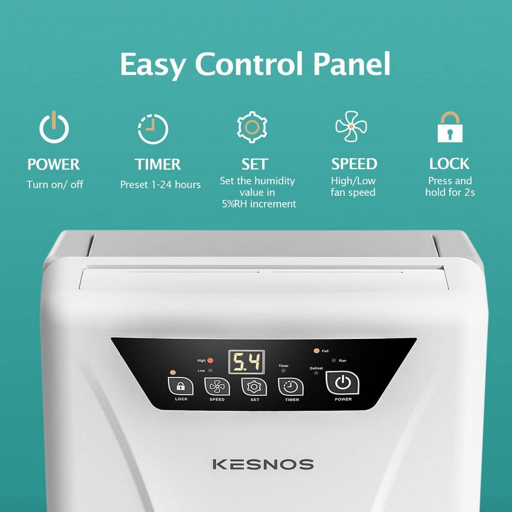 Smart Quiet Dehumidifier 34pt - rated 4.3092 stars from 152 reviews