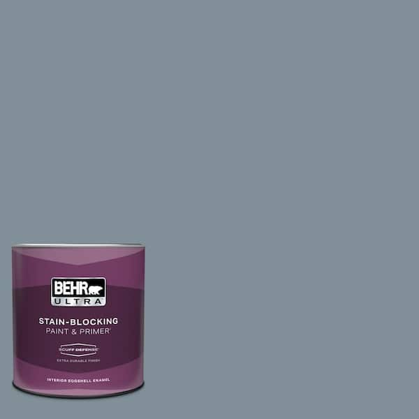 BEHR ULTRA 1 qt. #MQ5-20 Cold Steel Extra Durable Eggshell Enamel Interior Paint & Primer