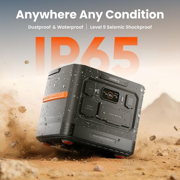 Jackery 1800W/3600W Peak Push Button Start Battery Generator