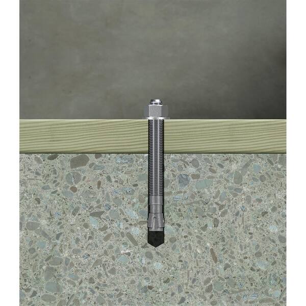 3/8" x 5" Concrete Wedge Anchor Stainless Steel WA375004SS 10 