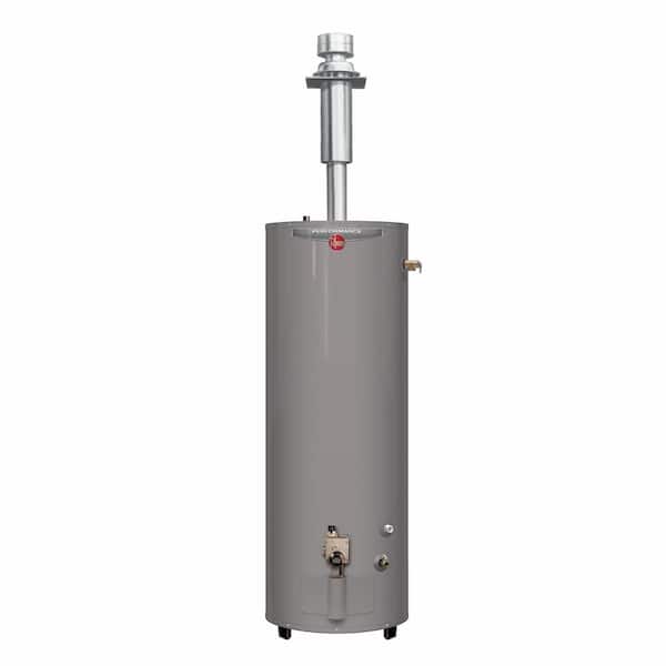 Rheem Performance Manufactured Housing 30 Gal. Tall 6-Year 30,000 BTU Convertible Natural Gas/LP Direct Vent Tank Water Heater