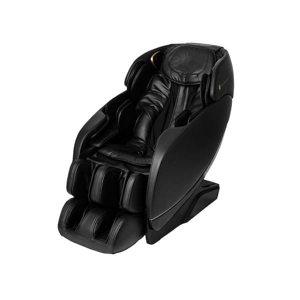 Inner Balance Wellness Inner Balance - Jin 2.0 - Black/Modern Synthetic Leather Heated SL Track Zero Wall Massage Chair