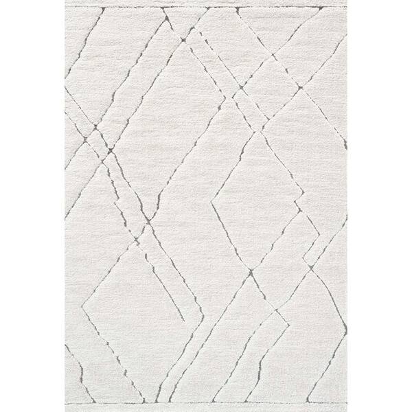 Dynamic Rugs Masai 7 ft. 10 in. X 10 ft. 10 in. Ivory Geometric Indoor