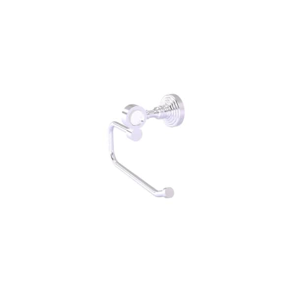 Allied Brass Pacific Grove Collection Wall Mounted Toilet Paper Holder in Satin Chrome