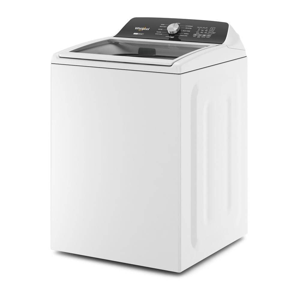 4.7 - 4.8 cu. ft. Top Load Washer with 2 in 1 Removable Agitator in White