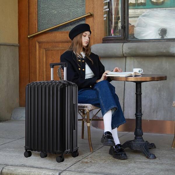 Flynama 3-Piece 20/24/28 Inch ABS Luggage Set, Spinner Carry On