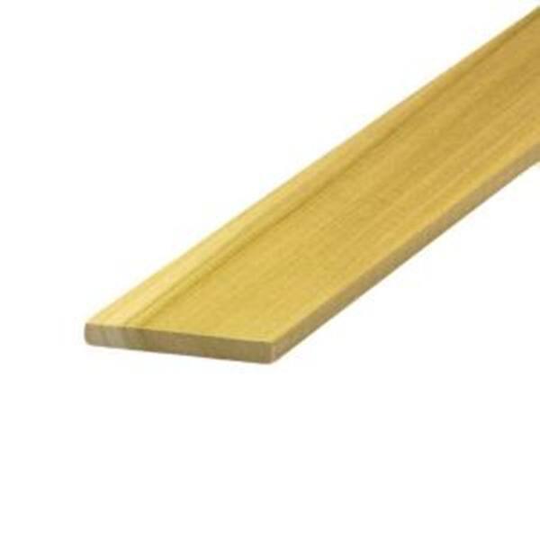 Builders Choice Poplar Hobby Board (Common: 1/4 in. x 2 in. x 4 ft.; Actual: 0.25 in. x 1.5 in. x 48 in.)