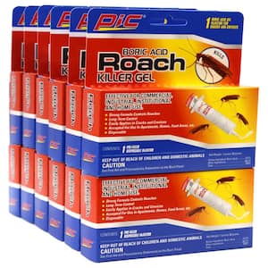 Roach Control Gel Syringe (30-Grams/Case) (Total Number of Syringes - 12)