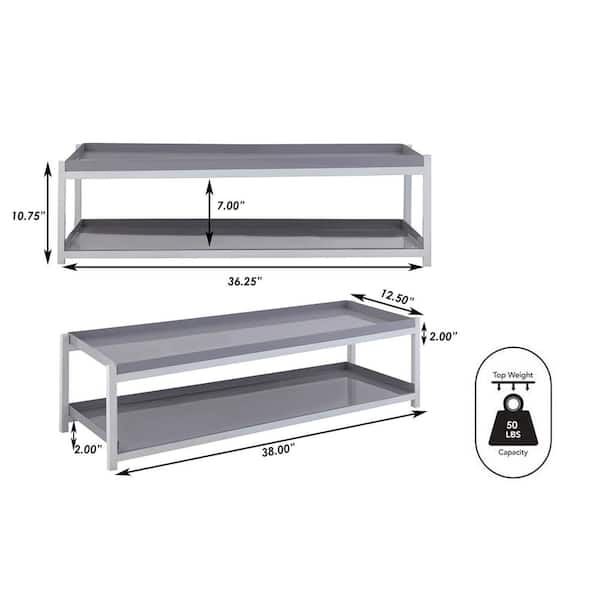 Yescom 2 Pack 5 Tier Metal Shoe Rack 50 Pair Storage Stackable Organizer  Entryway Dorm, 1 - Fry's Food Stores