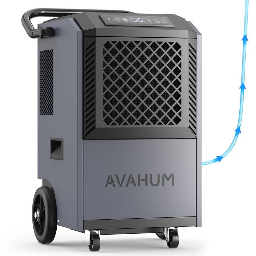160 pt. 7,500 sq. ft. Bucket Less Commercial and Industrial Dehumidifier in Black price history on PriceWatchPro