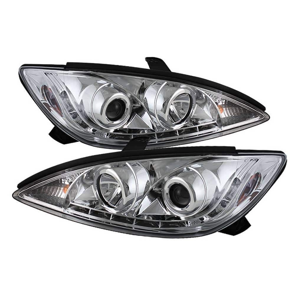 Toyota Camry 02-06 Projector Headlights - DRL - Chrome - High H1 (Included) - Low H1 (Included) price history on PriceWatchPro