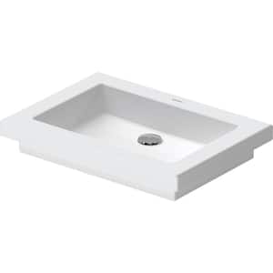 2nd Floor Bathroom Sink in White