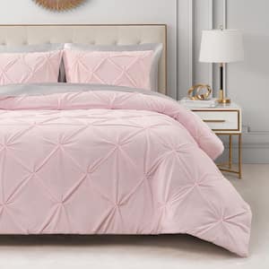 JUICY COUTURE Kiss Pleat Micro Mink 3-Piece Pale Pink Polyester