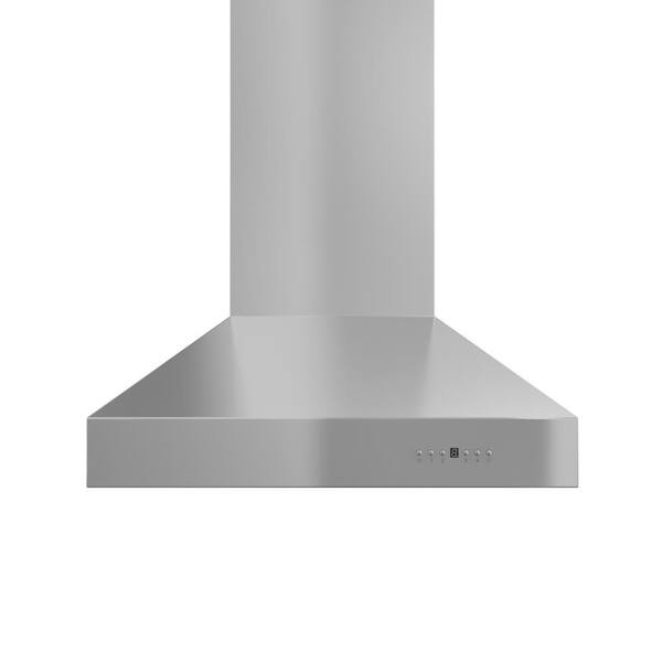 Zline Kitchen And Bath Zline 36 Ducted Wall Mount Range Hood In Outdoor Approved Stainless Steel 697 304 36 697 304 36 The Home Depot