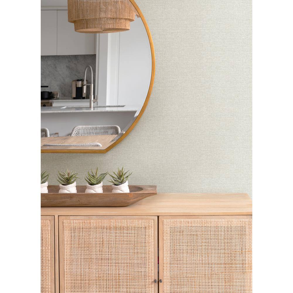 Minerva Cream Non-Woven Geometric Wallpaper Roll