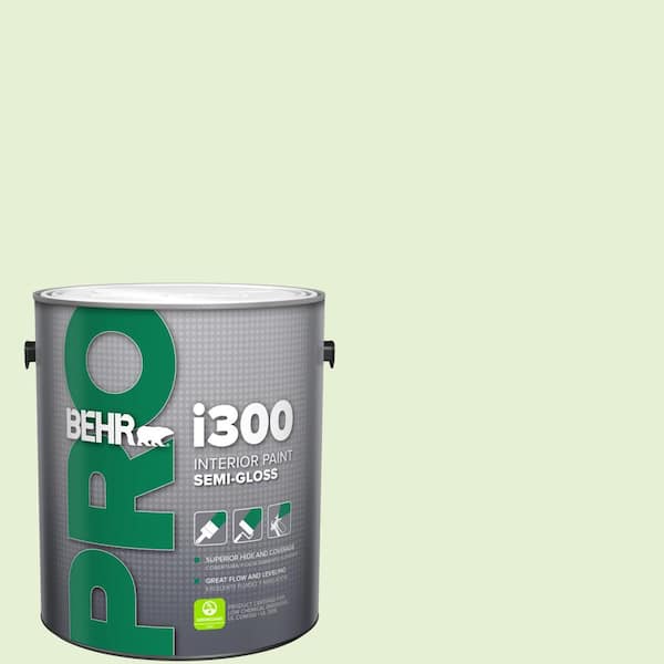 BEHR PRO 1 gal. #430C-2 Spring Morn Semi-Gloss Interior Paint