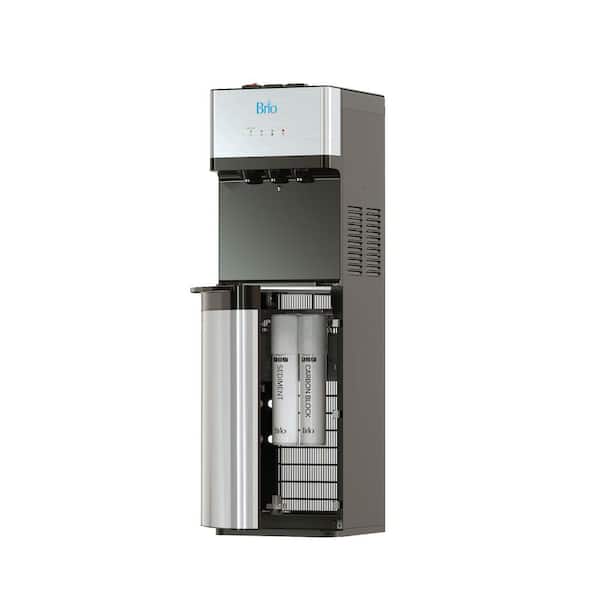 Brio CLPOU520UVF2 Tri-Temp 2-Stage Point of Use Water Cooler with UV Self-Cleaning - 1