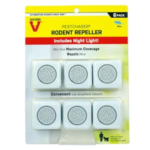 PestChaser Mini Electronic Rodent Repeller (6-Pack)