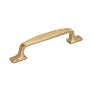 Highland Ridge 3-3/4 in. (96mm) Classic Champagne Bronze Arch Cabinet Pull