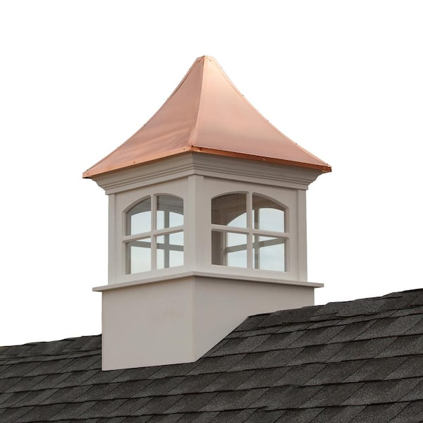 Westport 60 in. x 98 in. Vinyl Cupola with Copper Roof