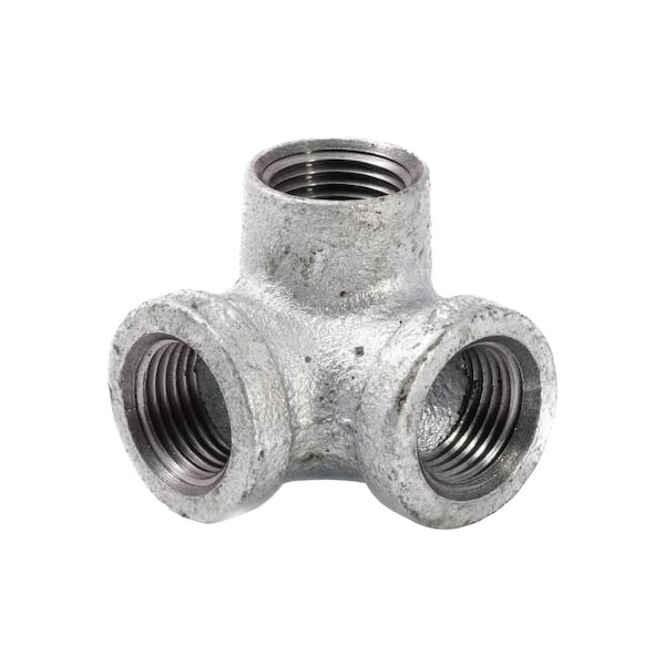Southland 1/2 in. Galvanized Malleable Iron 90-Degree Elbow Return Bend Fitting