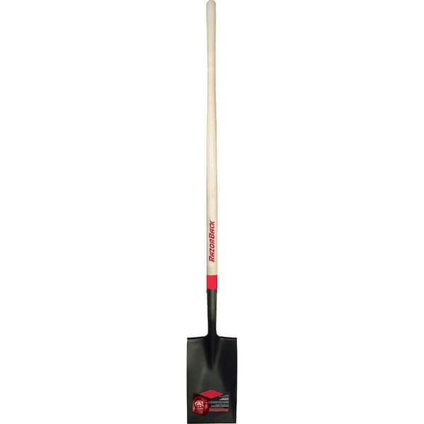 48 in. Wood Handle Border Spade