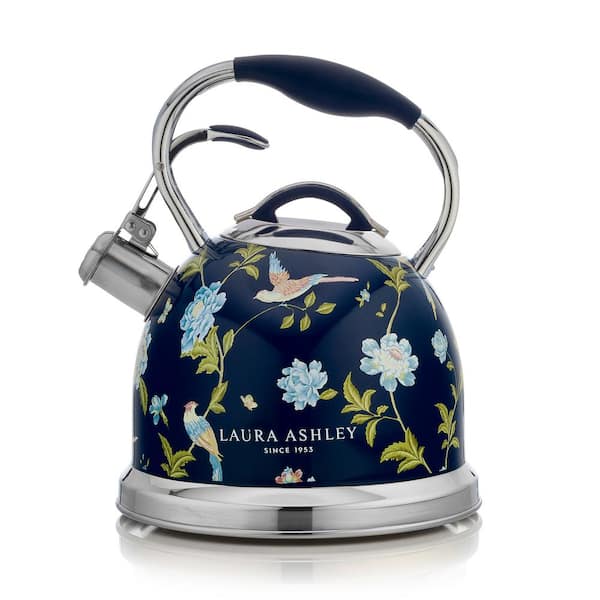 Laura Ashley 10-Cup Navy Stove Top Kettle