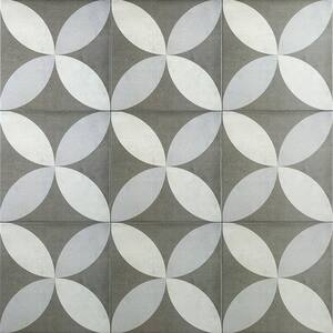 Anabella Saat 9 in. x 9 in. Matte Porcelain Floor and Wall Tile Sample