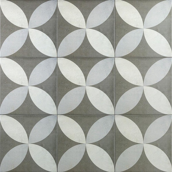 Ivy Hill Tile Anabella Saatchi 9 in. x 9 in. Matte Porcelain Floor and Wall Tile (10.76 sq. ft. / box)