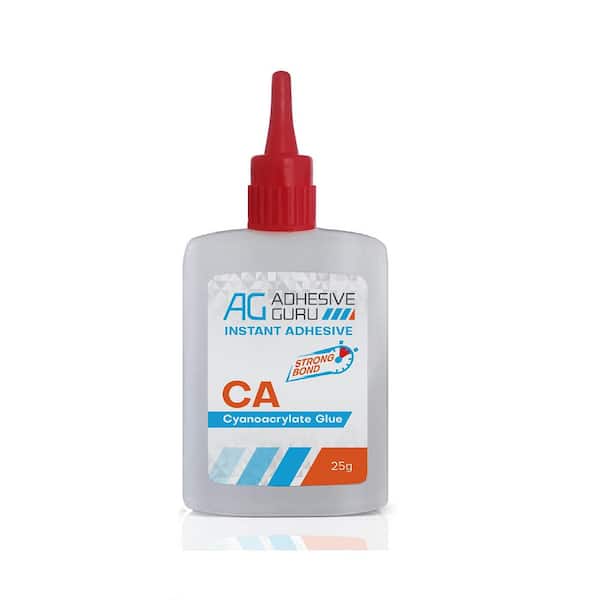 AG210G 0.9 oz. CA Glue for Woodworking, DIY Repairs, Crafts, Fast-Drying Super Glue, Clear Adhesive (1-Pack)