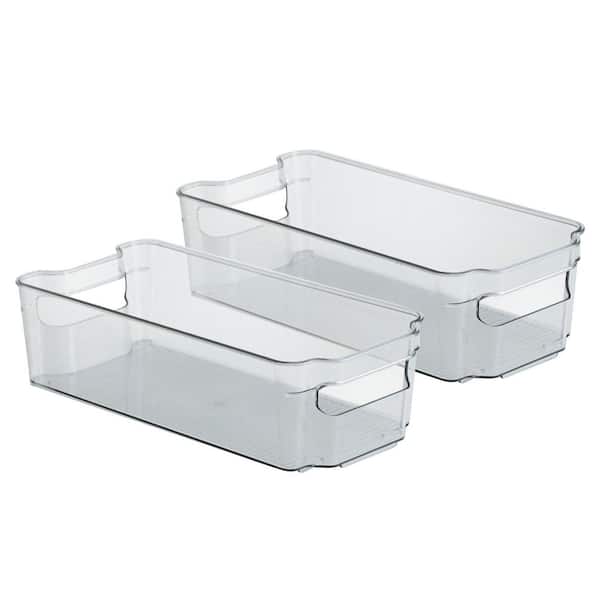 LIFEMASTER 2 Piece Stackable Refrigerator and Freezer Containers Set