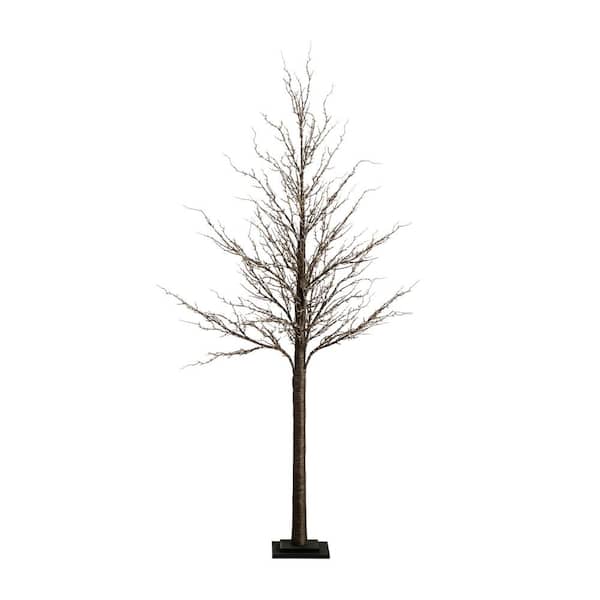 Nearly Natural 6 ft. Pre-Lit Artificial Twig Tree with 480 Warm White LED Lights