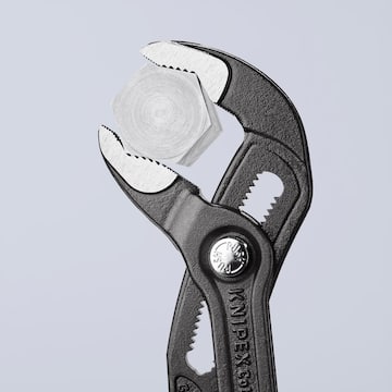 KNIPEX Cobra Series 10 in. Spring Loaded Water Pump Pliers 87 11 250