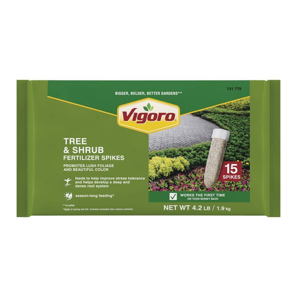 Vigoro 4.2 lb. All Season Tree and Shrub Fertilizer Spikes (12-5-7