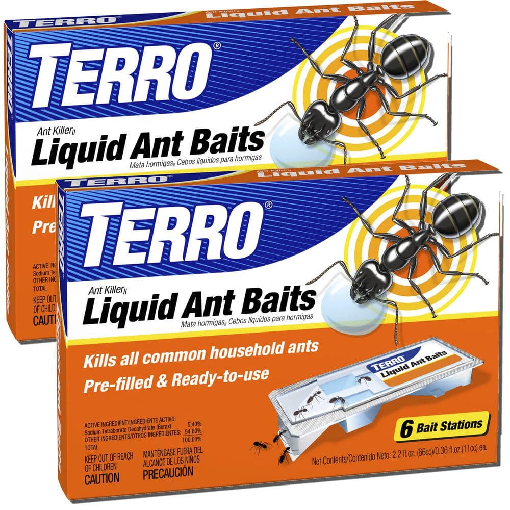 TERRO T300B Liquid Ant Killer, 12 Bait Stations Indonesia