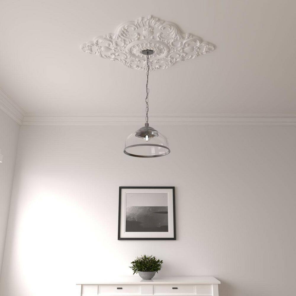 Ashford Primed Ornate Urethane Ceiling Medallion