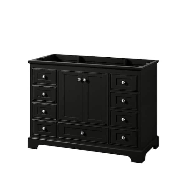 Deborah 47.25 in. Single Bathroom Vanity Cabinet Only in Dark Espresso
