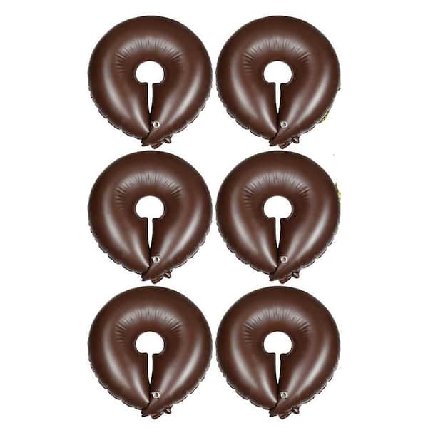 Oyezvary 15 Gal. PVC Tree Watering Bag for Slow Release Drip Irrigation, Reusable Automatic Water System for Plants (6 Pack)