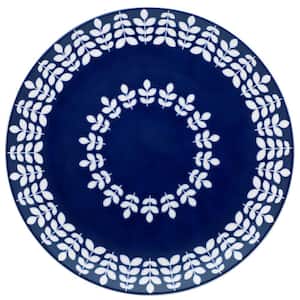 Bluefjord 12.25 in. (Blue) Porcelain Round Platter