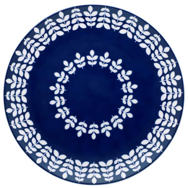 Noritake Bluefjord 12.25 in. (Blue) Porcelain Round Platter