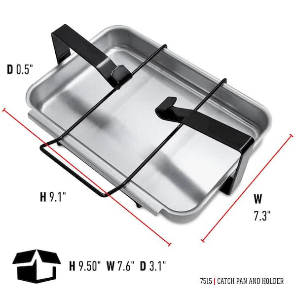 Drip 'N Griddle Pan, Deluxe Griddle & Grill Drip Pan