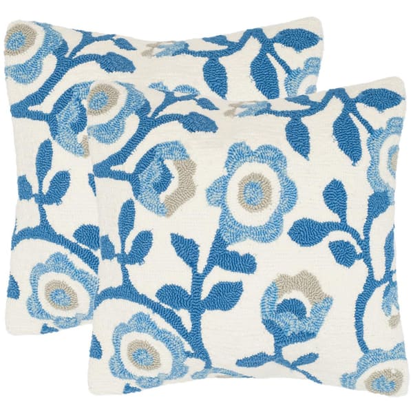 Safavieh Provence Floral Soleil Square Outdoor Throw Pillow (Pack of 2)