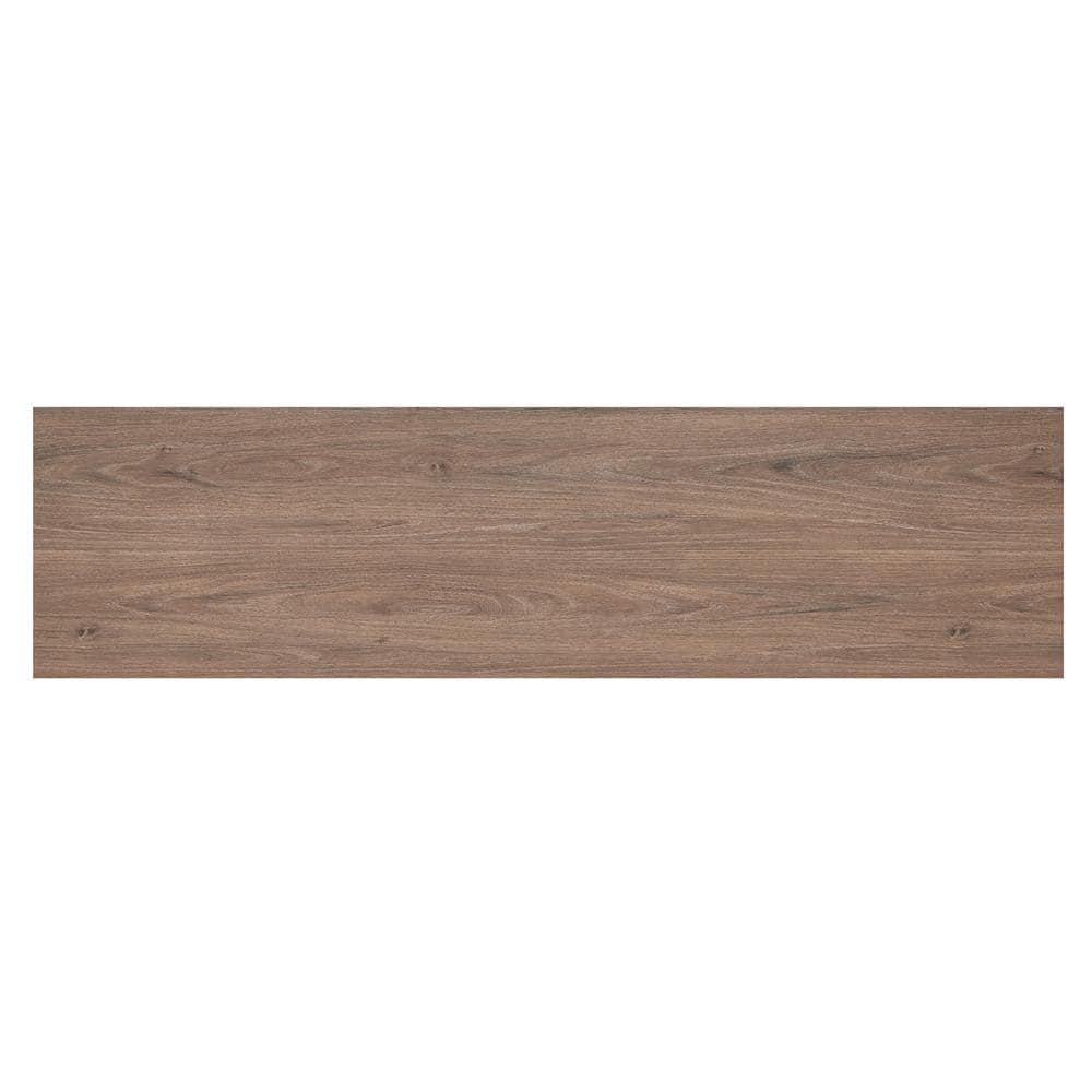 Elmwood Transitional Antiqued Gray Oak TV Stand with Cabinet for TVs up to 70"