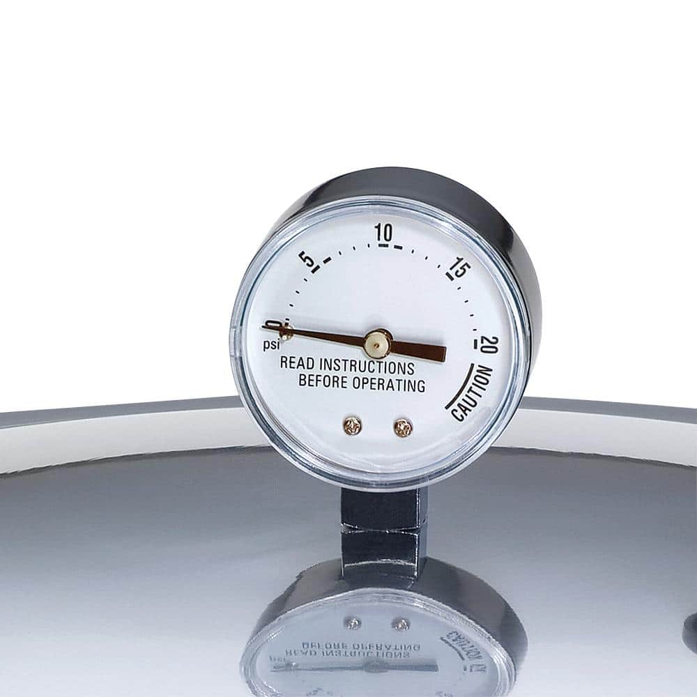 23-Quart Stainless Steel Induction Pressure Canner